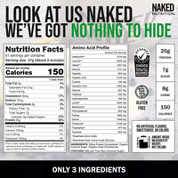 Strawberry Whey Protein Powder | Naked Strawberry Whey - 5LB