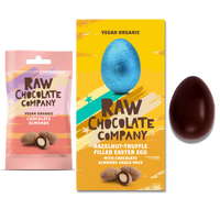 Hazelnut-Truffle Filled Easter Egg