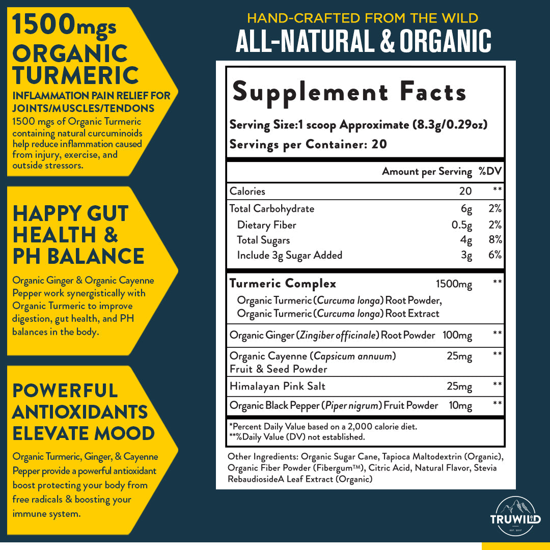 Turmeric Curcumin - Natural Recovery