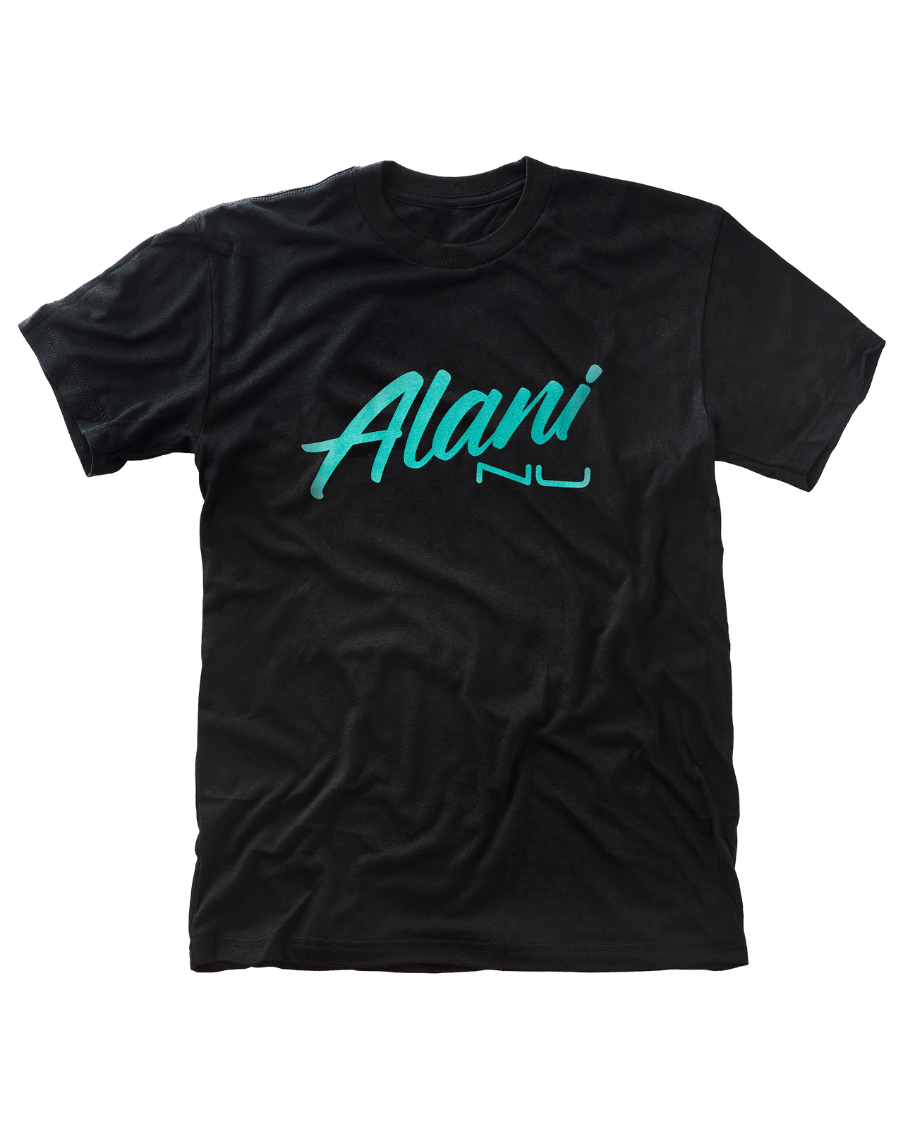 Seafoam On Black T-Shirt
