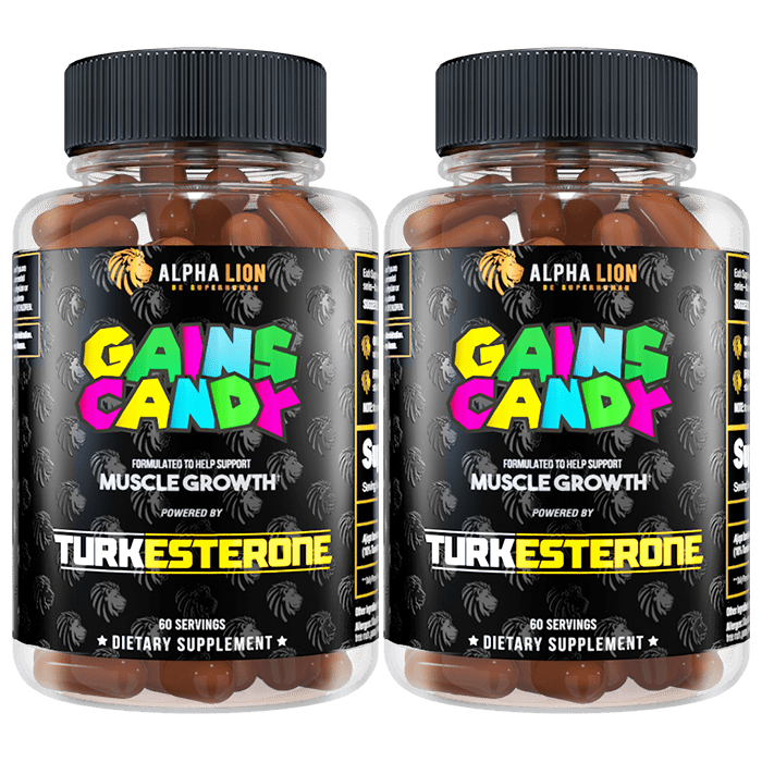 GAINS CANDY™ TURKESTERONE®  - More Muscle Strength and Size†