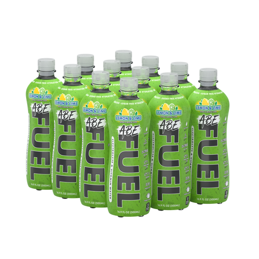 ABE FUEL - Hydration & Vitamin Water - 12 x 16.90oz