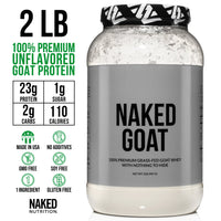 Goat Whey Protein Powder | Naked Goat - 2lb