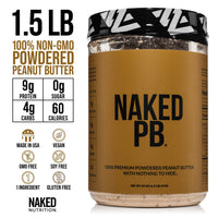 Powdered Peanut Butter | Naked PB - 1.5LB