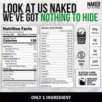 Grass Fed Whey Protein Powder | Naked Whey - 1LB