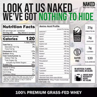 Grass Fed Whey Protein Powder | Naked Whey - 2LB