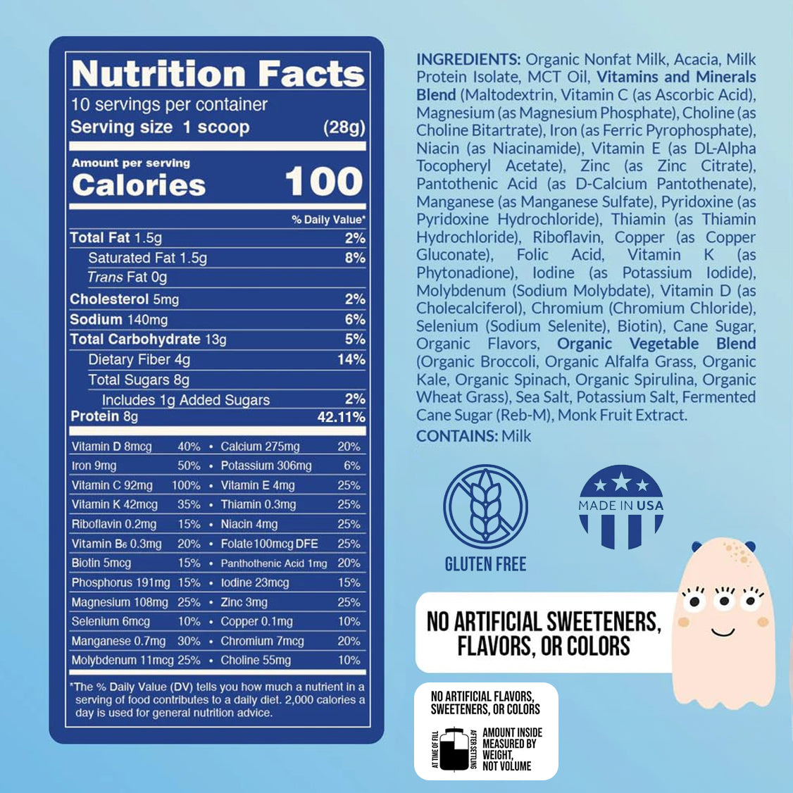 Kid's Nutrition Shake | Vanilla