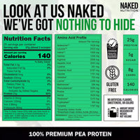 Vanilla Pea Protein Powder | Naked Vanilla Pea - 2LB