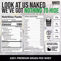 Vanilla Whey Protein Powder | Naked Vanilla Whey - 2LB