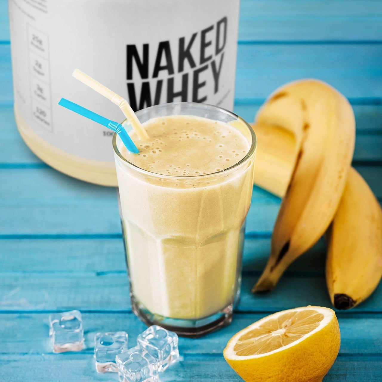 Vanilla Whey Protein Powder | Naked Vanilla Whey - 2LB