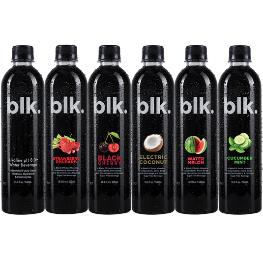 blk. Fulvic Essential Variety - 6 pack