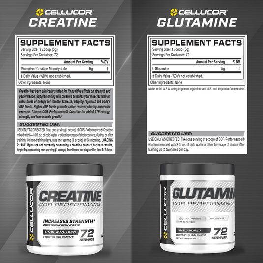 Cellucor Creatine + Glutamine Bundle