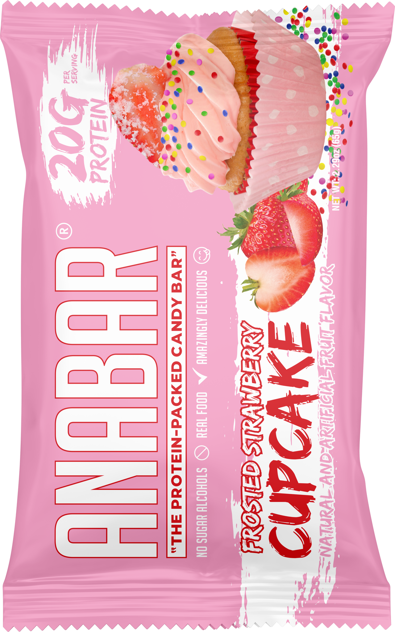 Frosted Strawberry Cupcake