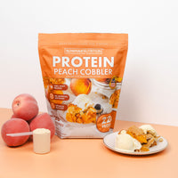 PROTEIN PEACH COBBLER