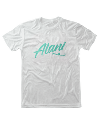 Seafoam On White T-Shirt