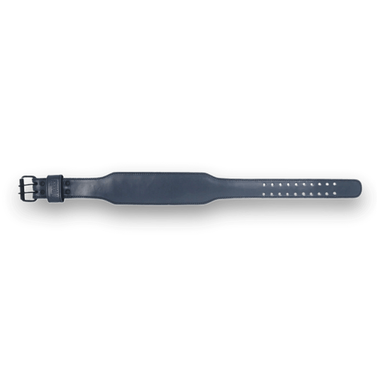 Aesthreadics Custom Blue/Gray Tapered Lifting Belt BuiltAthletics