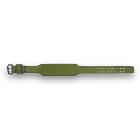 Aesthreadics Custom OD Green Tapered Lifting Belt BuiltAthletics