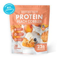 PROTEIN PEACH COBBLER