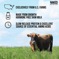 Vanilla Casein Protein Powder | Naked Vanilla Casein 5LB