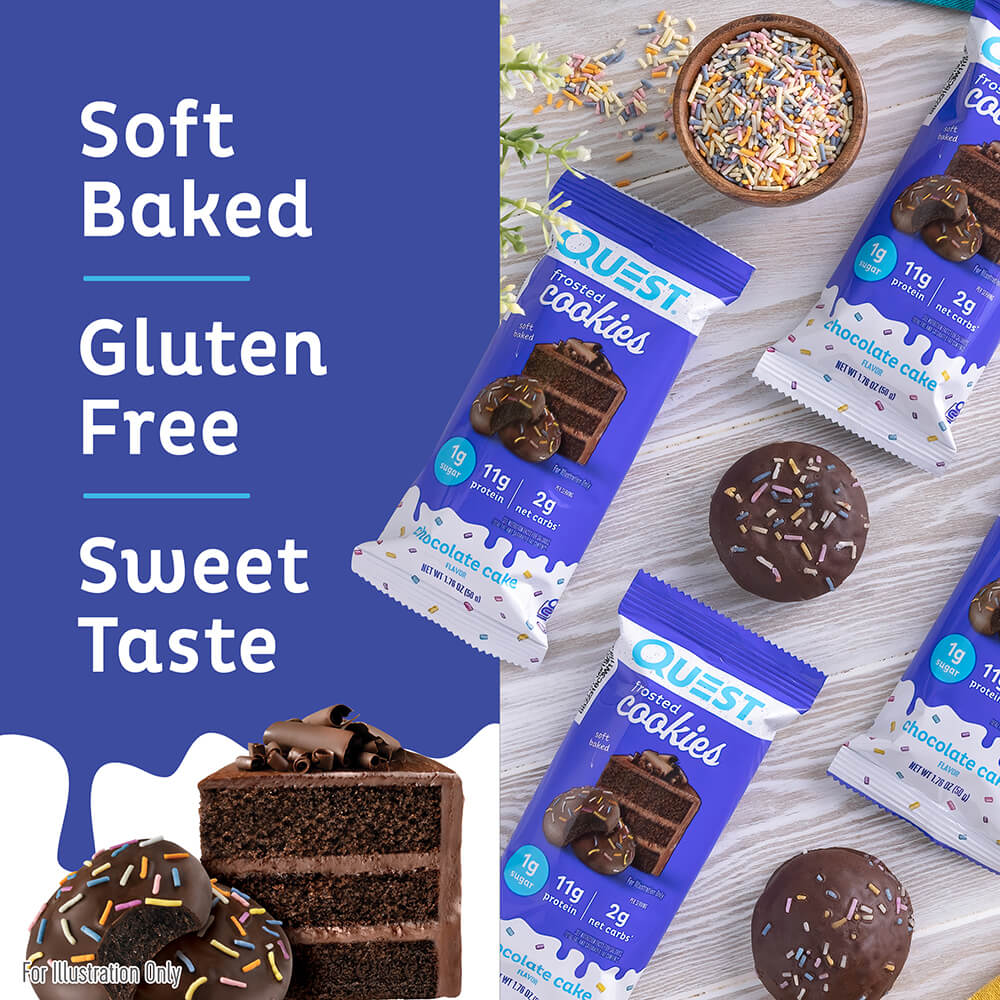Frosted Cookies Chocolate Cake Twin Pack