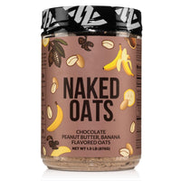 Chocolate Peanut Butter Banana Protein Oats | Naked Oats