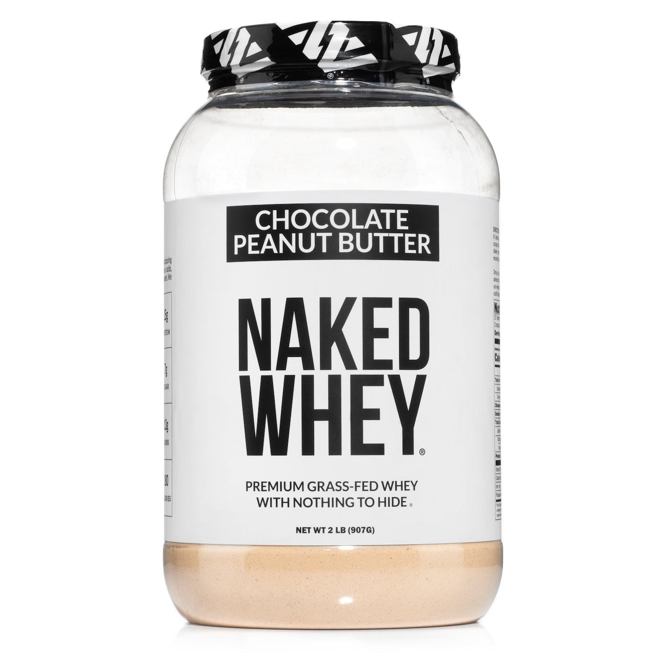 Chocolate Peanut Butter Whey Protein Powder 2LB | Naked Whey - 2LB