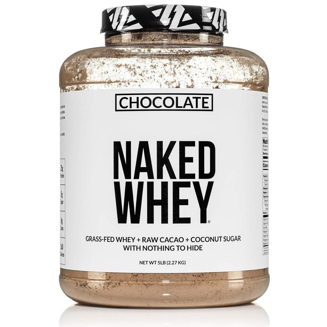 Chocolate Whey Protein Powder | Naked Chocolate Whey - 2280g