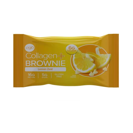 Lemon Zest Collagen + Brownie