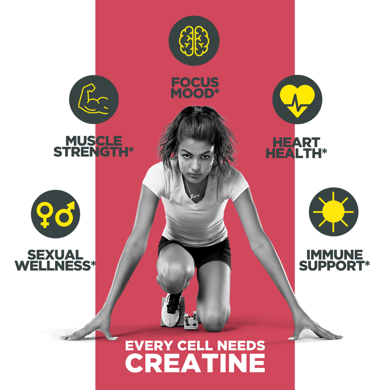 CON-CRĒT®+ NITRIC OXIDE with Patented Creatine HCl & Organic Beet Root Extract