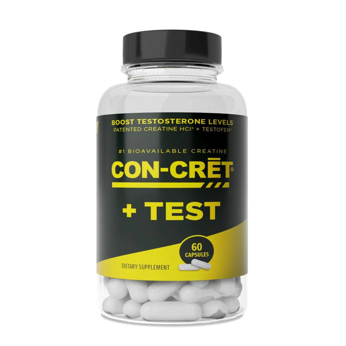 CON-CRET®+ TEST, CON-CRET® Creatine HCl now with Testofen®, Boost Testosterone Levels