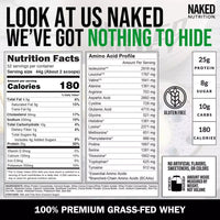 Cookies & Cream Whey Protein Powder | Naked Whey - 5LB