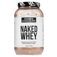 Double Chocolate Whey Protein Powder 2LB | Naked Whey - 2LB