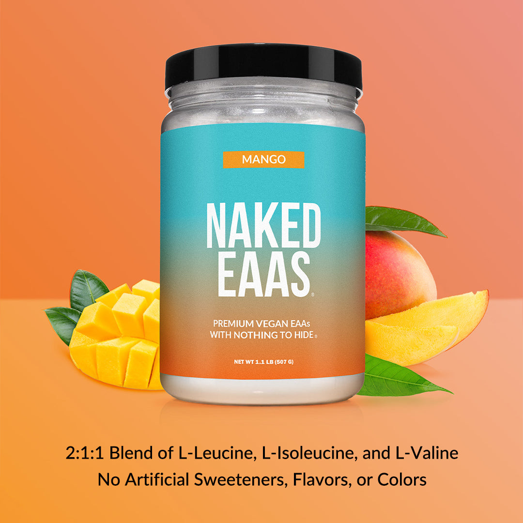 Mango Essential Amino Acids Supplement | Naked EAAs - 26 Servings