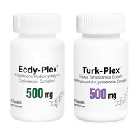Complexed Ecdysterone + Complexed Turkesterone