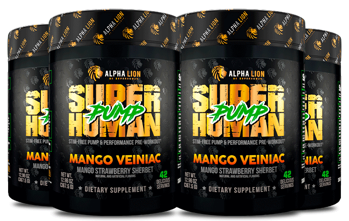 SUPERHUMAN PUMP - Stim Free Pre Workout UP