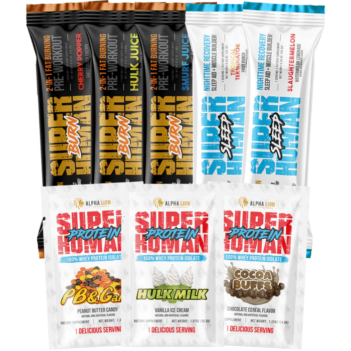 SUPERHUMAN SAMPLE PACK (8 SAMPLES) FG