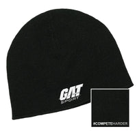 GAT Sport #COMPETEHARDER Beanie - Black