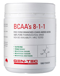 BCAA's 8-1-1 by Gen-Tec Nutrition