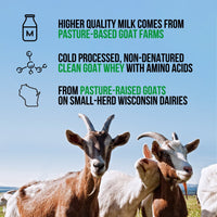 Vanilla Goat Whey Protein Powder | Naked Goat - 2lb