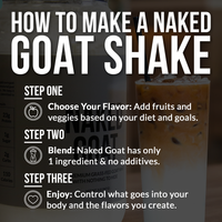 Vanilla Goat Whey Protein Powder | Naked Goat - 2lb
