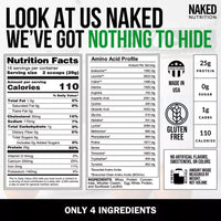 Protein Powder Blend - 1LB Egg, Whey & Casein Protein Blend | Naked Protein - 1lb