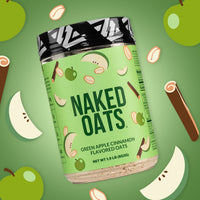 Green Apple Cinnamon Protein Oats | Naked Oats