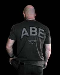 ABE Eagle & Anvil Tee, Grey