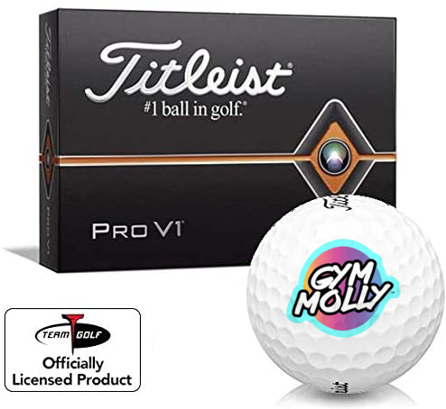 Gym Molly Titleist Pro V1 Golf Balls    -   3 pack