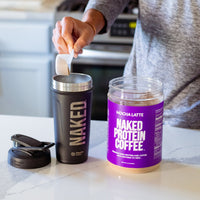 Mocha Latte Protein Iced Coffee | Naked Protein Coffee - 17 Servings