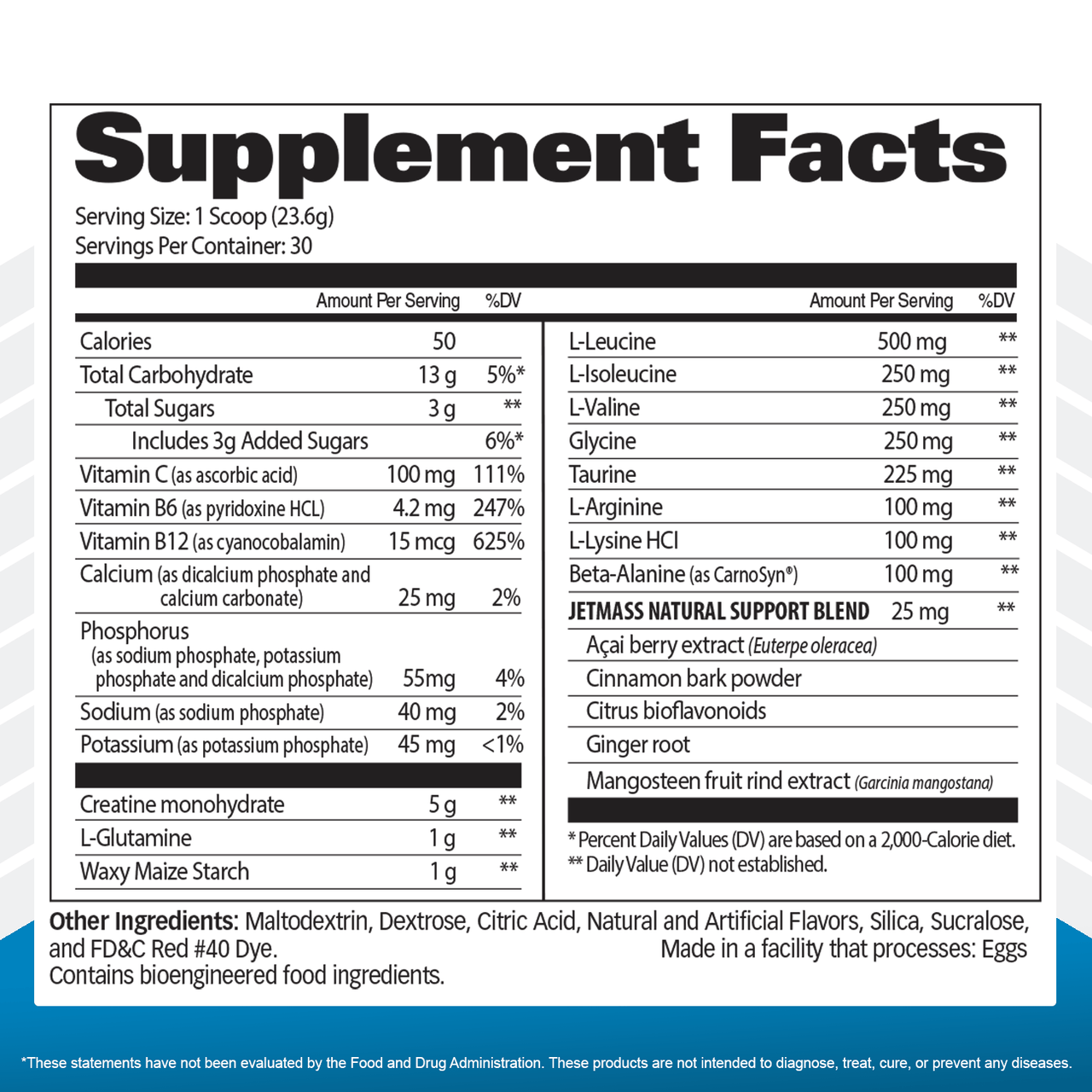 JETMASS Creatine System
