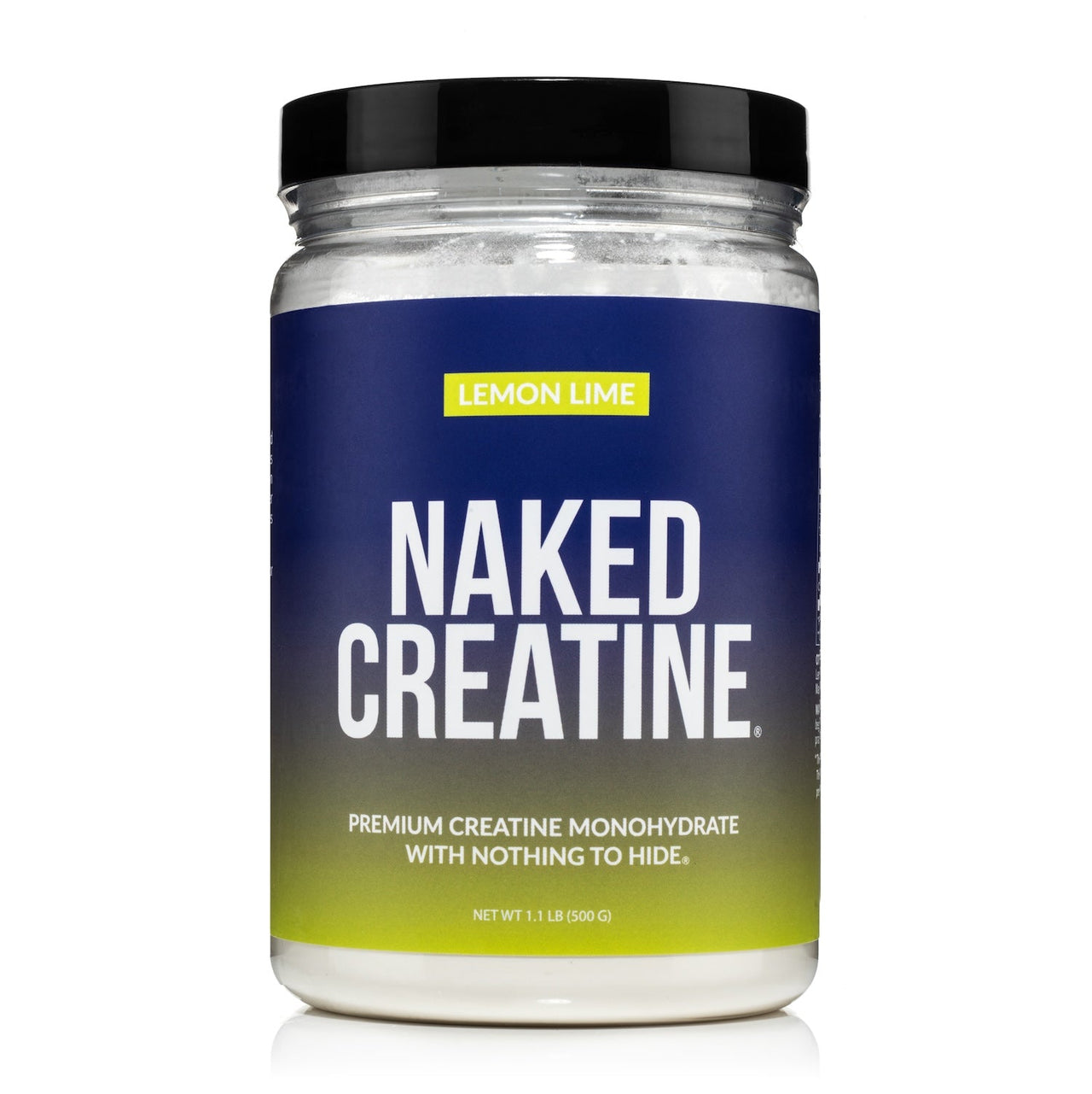 Lemon Lime Creatine Monohydrate Powder | Naked Creatine - 1.1LB