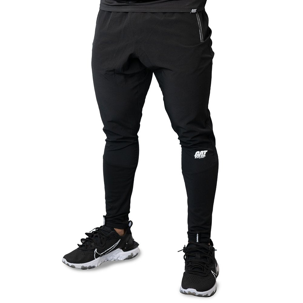GAT Sport Performance Compression Joggers for Men - Black