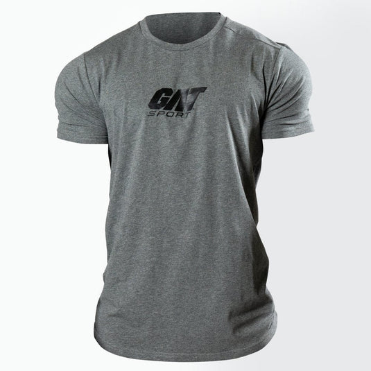 GAT Sport Elite Short Sleeved Performance T-Shirt for Men - Gray