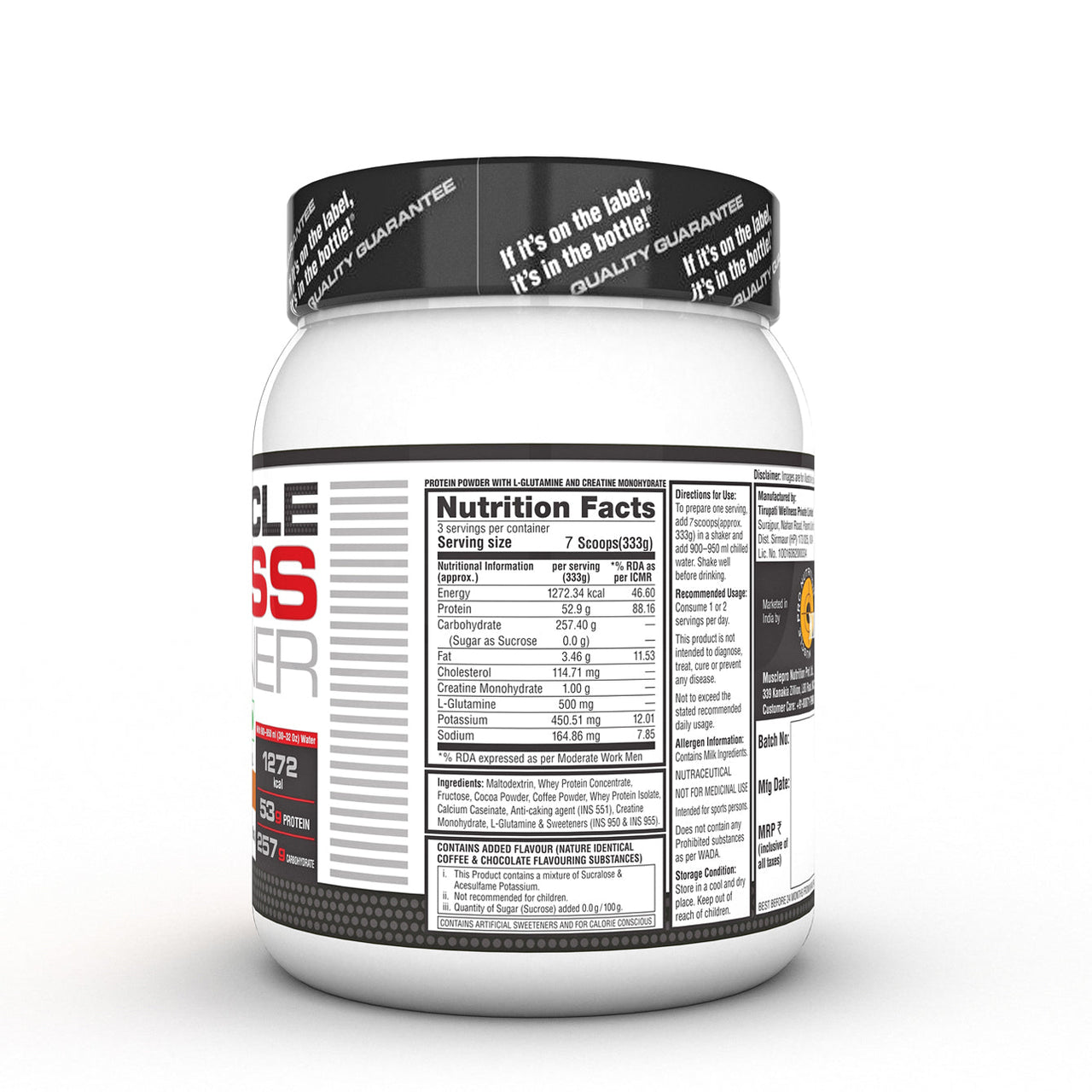 Muscle Mass Gainer